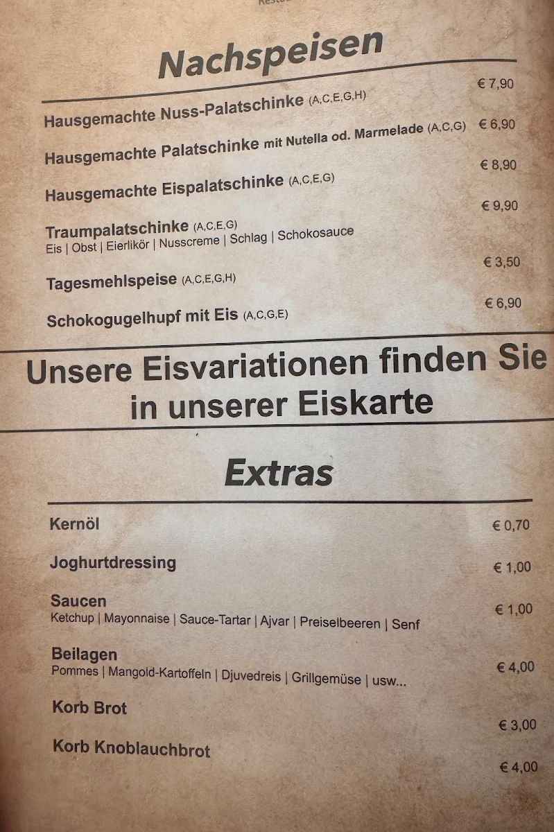 Speisekarte photo 1