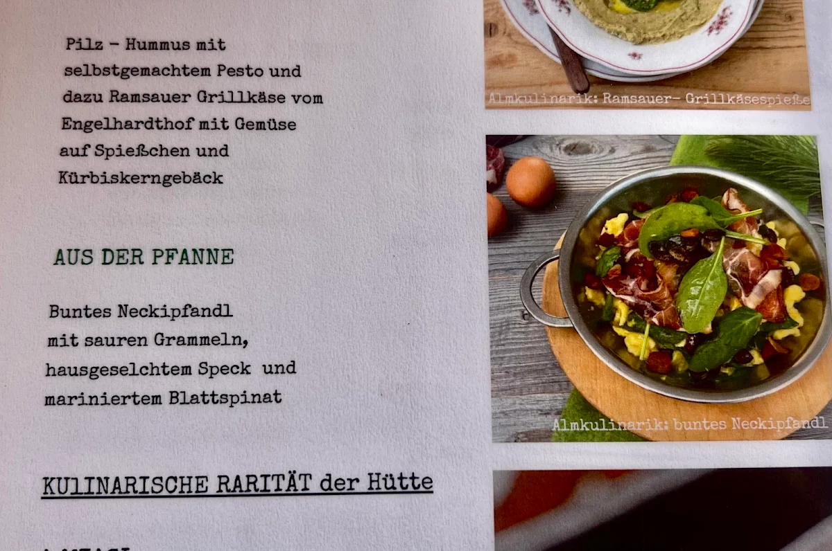 Speisekarte photo 2