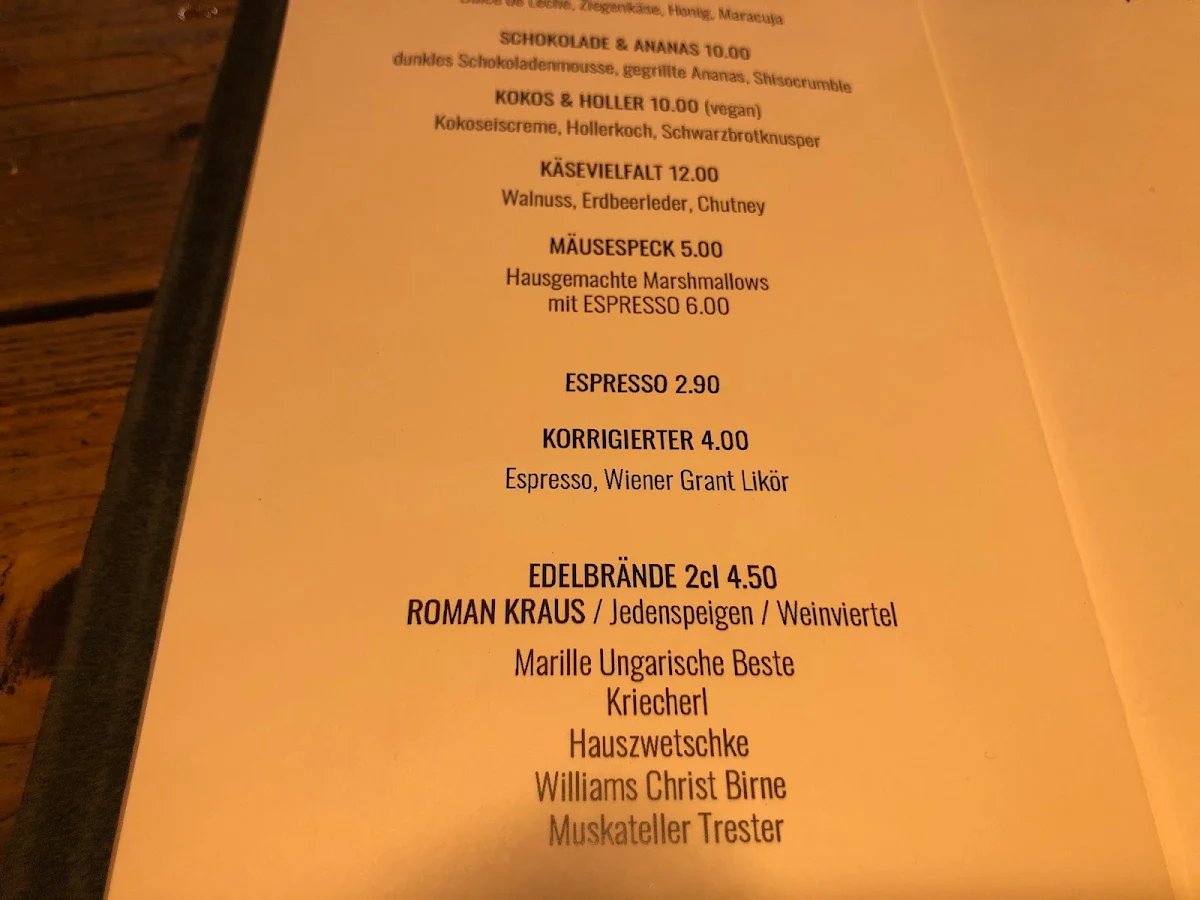 Speisekarte photo 4