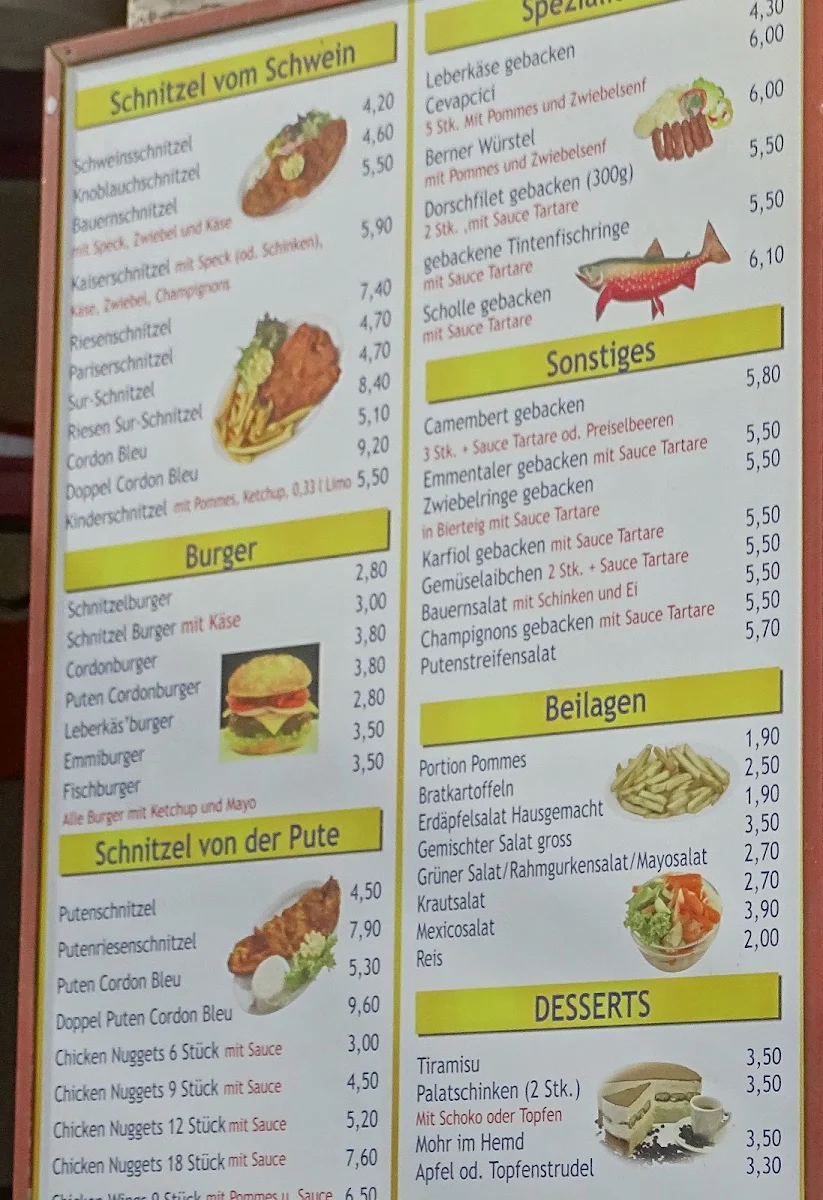 Speisekarte photo 3