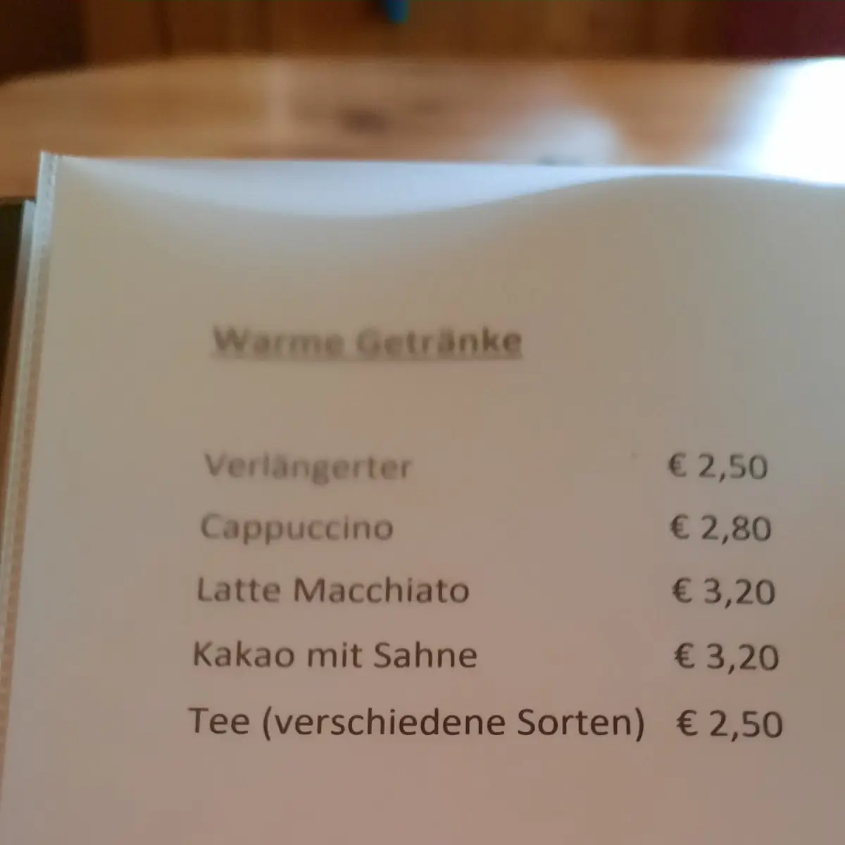 Speisekarte photo 7