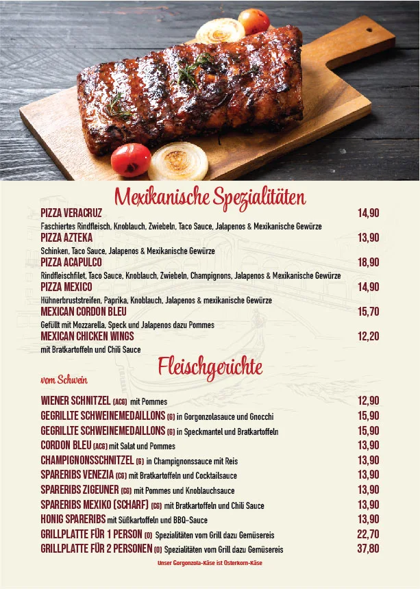 Speisekarte photo 3