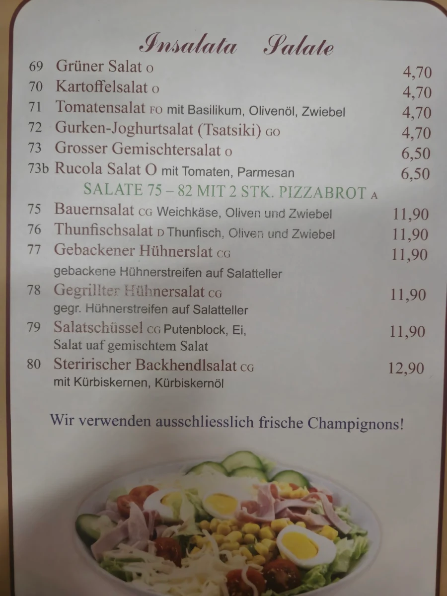 Speisekarte photo 1