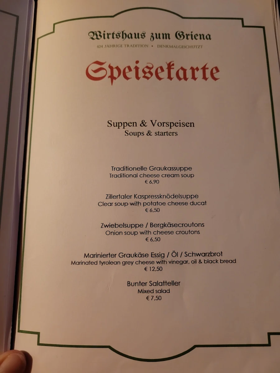 Speisekarte photo 6
