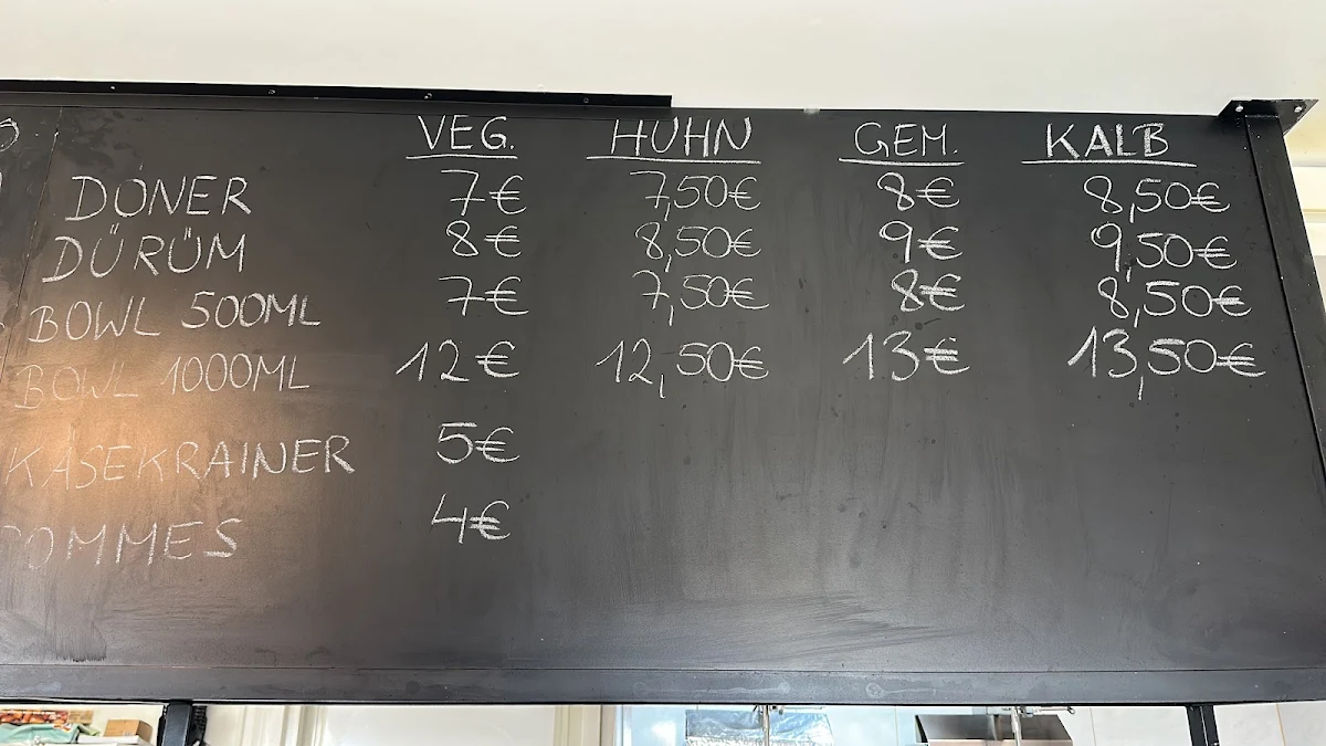 Speisekarte photo 2