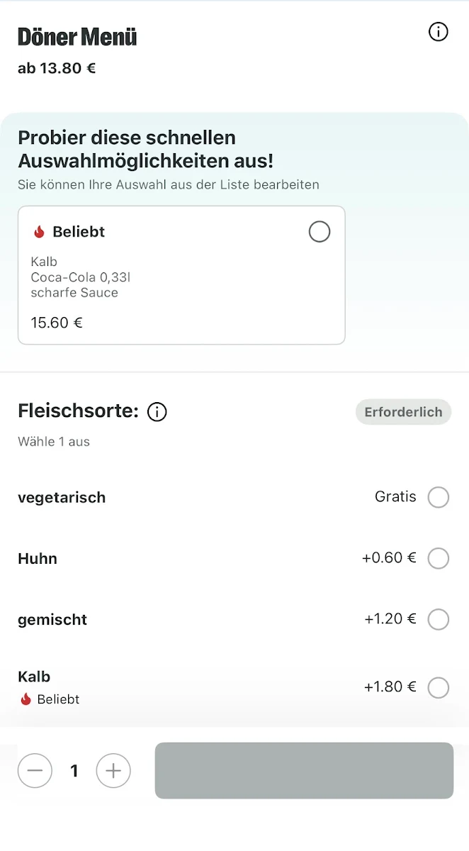 Speisekarte photo 3