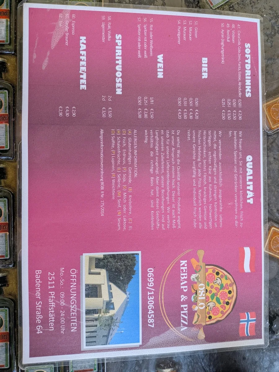 Speisekarte photo 3