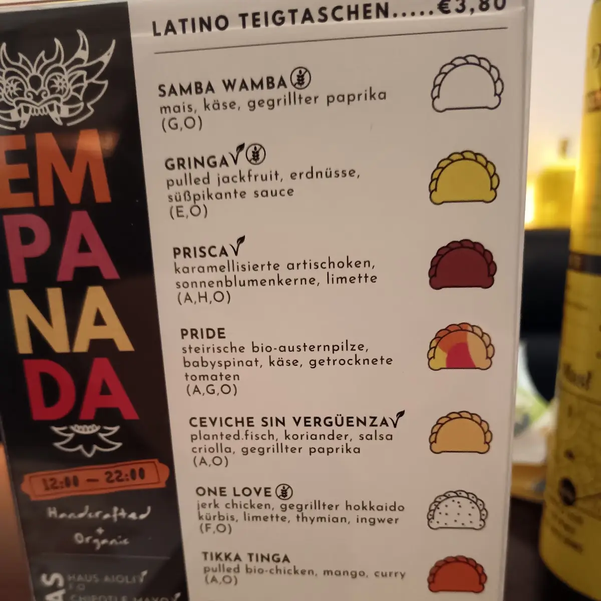 Speisekarte photo 3