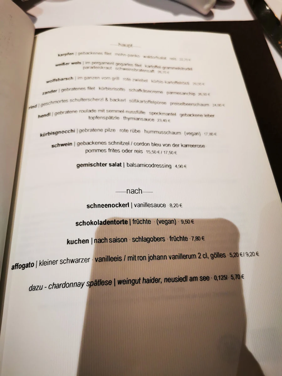 Speisekarte photo 2
