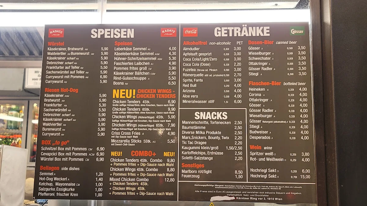 Speisekarte photo 2