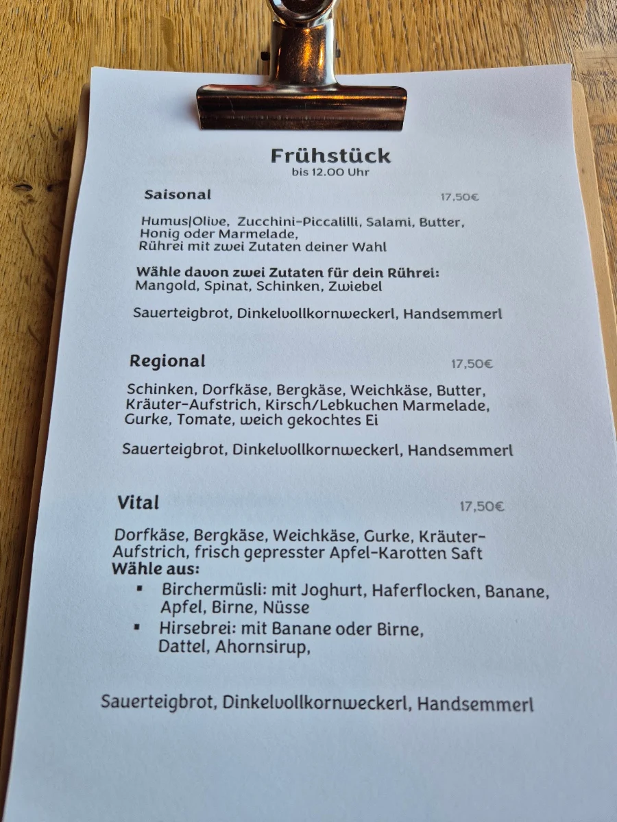 Speisekarte photo 1