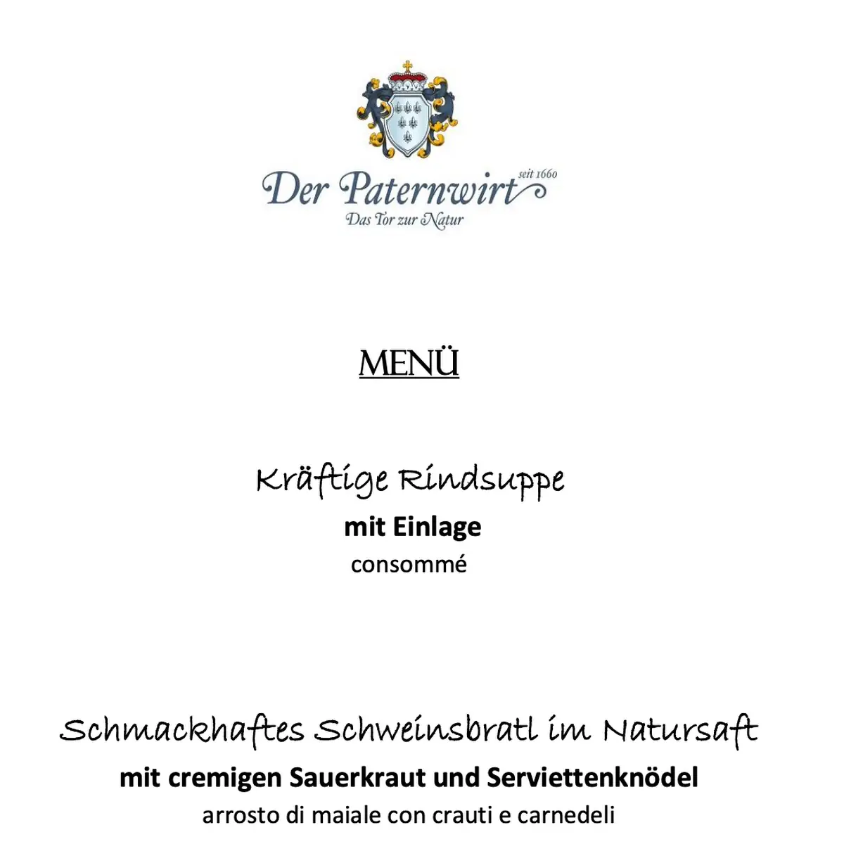 Speisekarte photo 7
