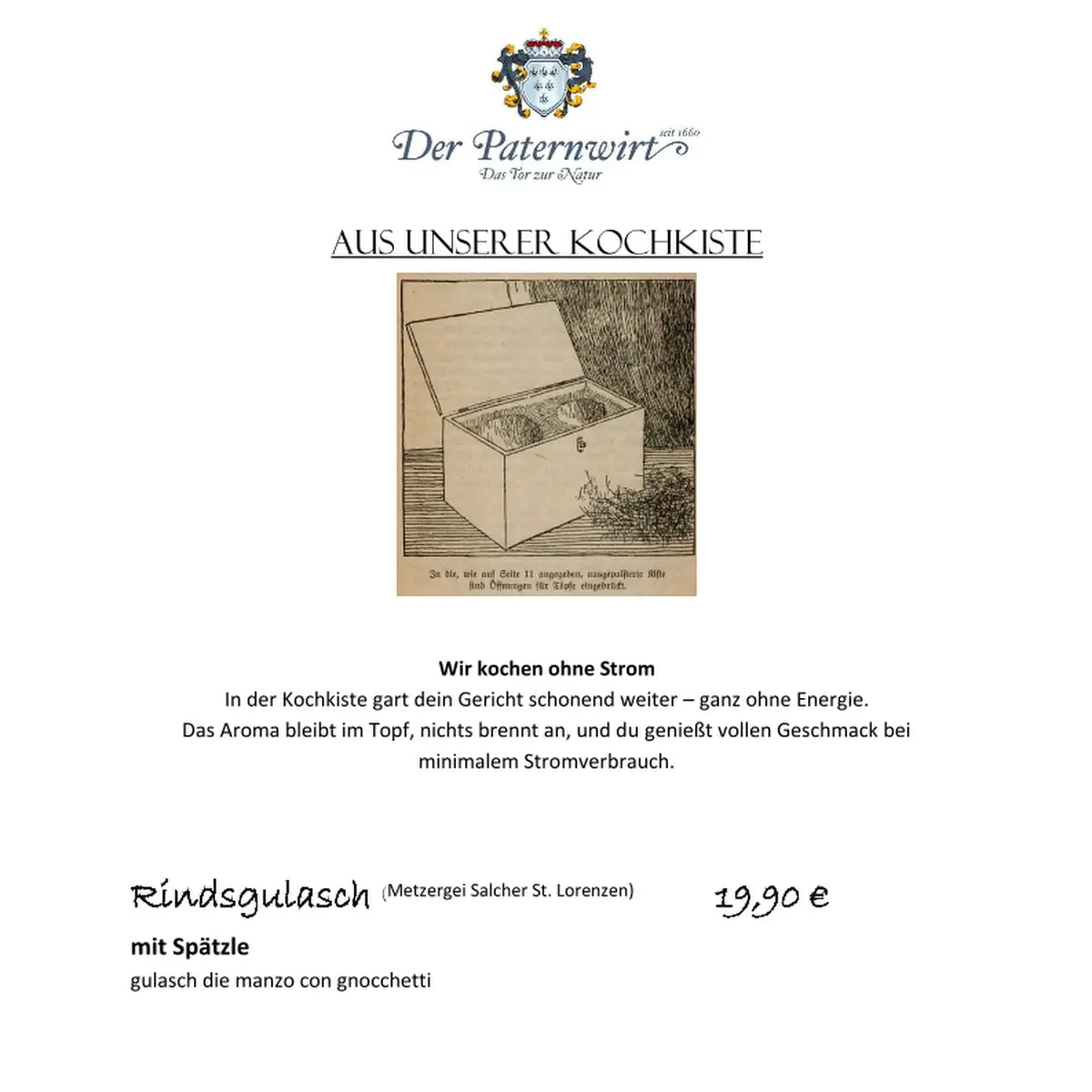 Speisekarte photo 8