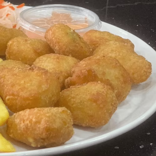 Chili Cheese Nuggets (6 Stück, scharf)
