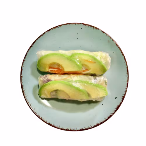 Sommerrolle mit Avocado