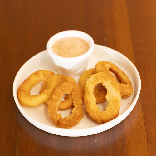 Zwiebelringe (vegan)