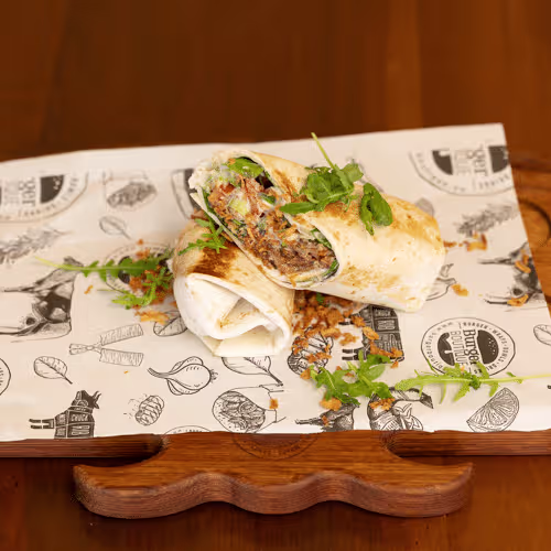 Pulled "Beeflike" Orlando Vegan Wrap (vegan)