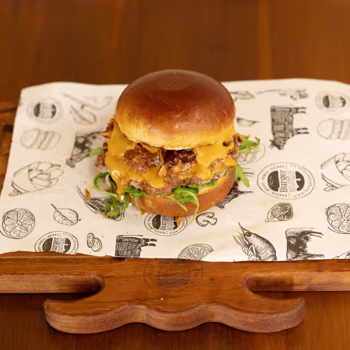 Cheesy Beef Burger