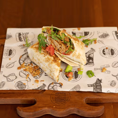Veggie "Chickenchunks" Portland Vegan Wrap (vegan)
