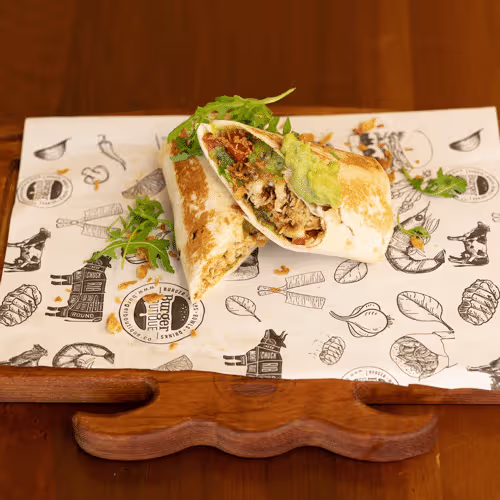 Pulled Chicken Burrito