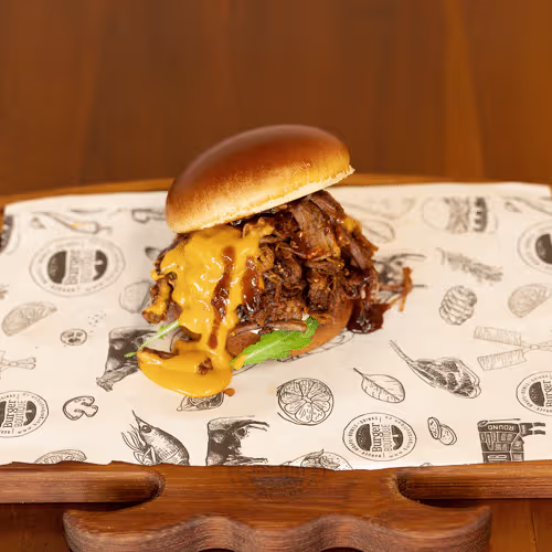 Pulled Beef Burger