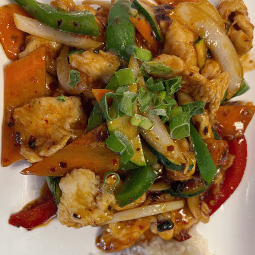 Spicy Szechuan Chicken