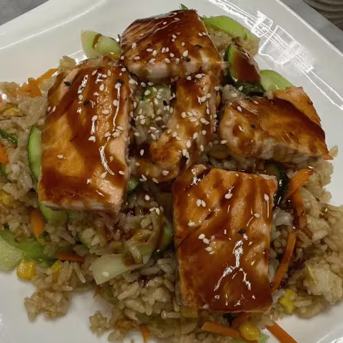 Eireis mit Lachs