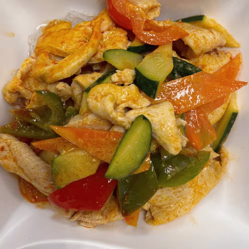 Thai Style Rot Curry Chicken