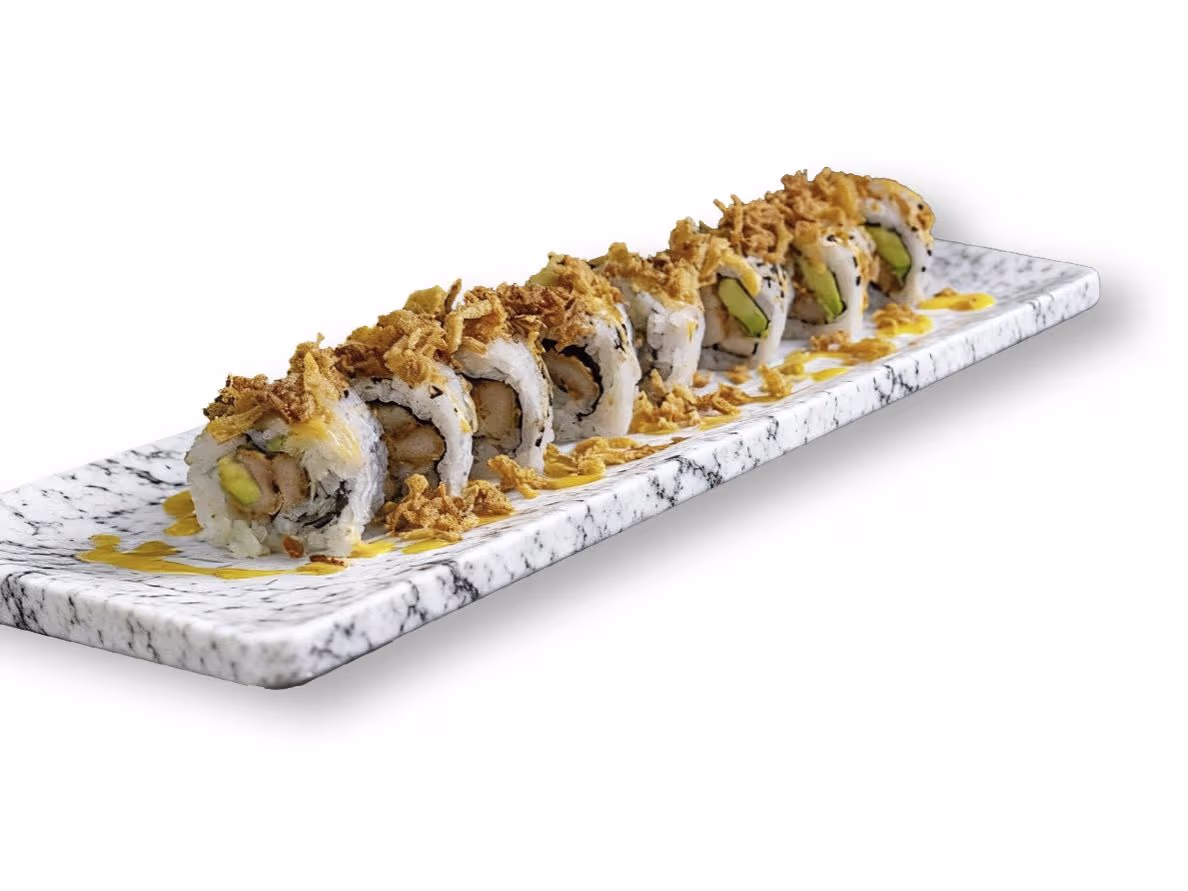 Crispy Sake Roll