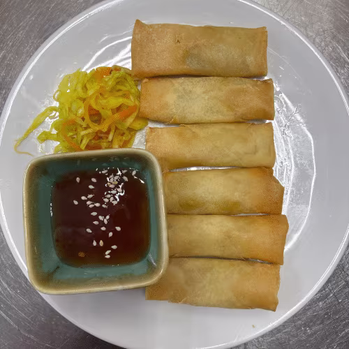 Mini-Frühlingsrollen (6 Stück)