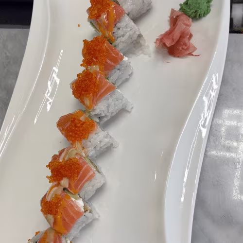 Spicy Salmon Roll (scharf)