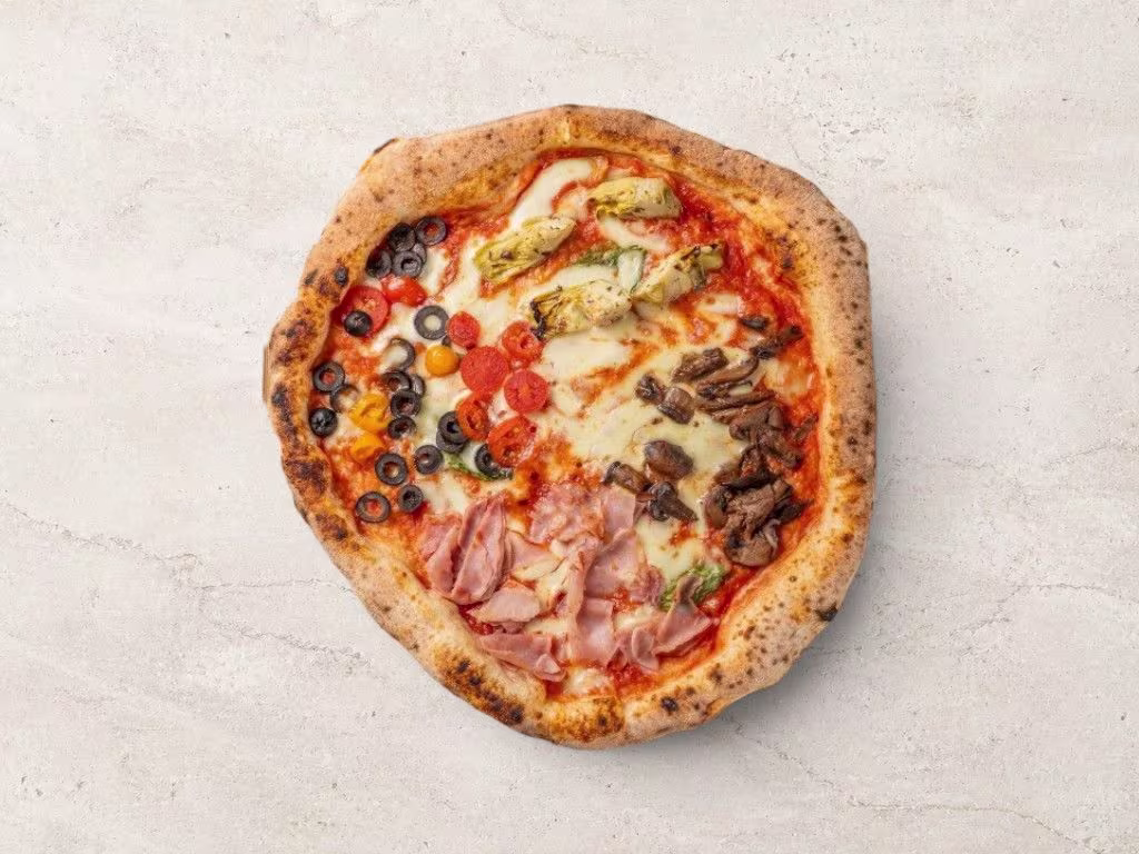 Quattro Stagioni Pizza - 33 cm