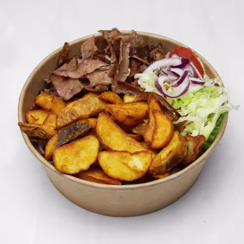 Wedges Bowl mit Kalbfleisch