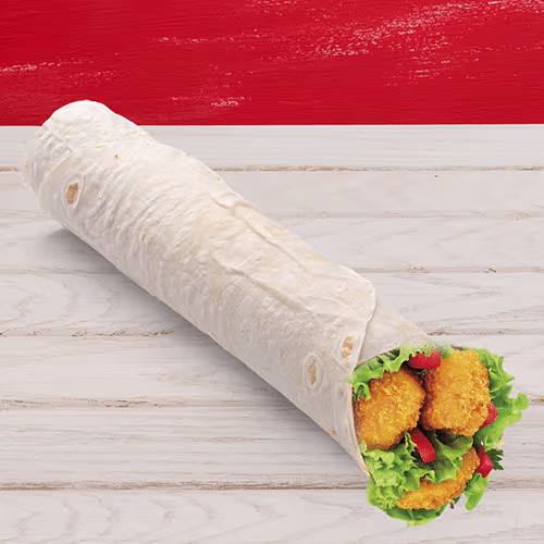 Vegane Nuggets Wrap (4 Stück)