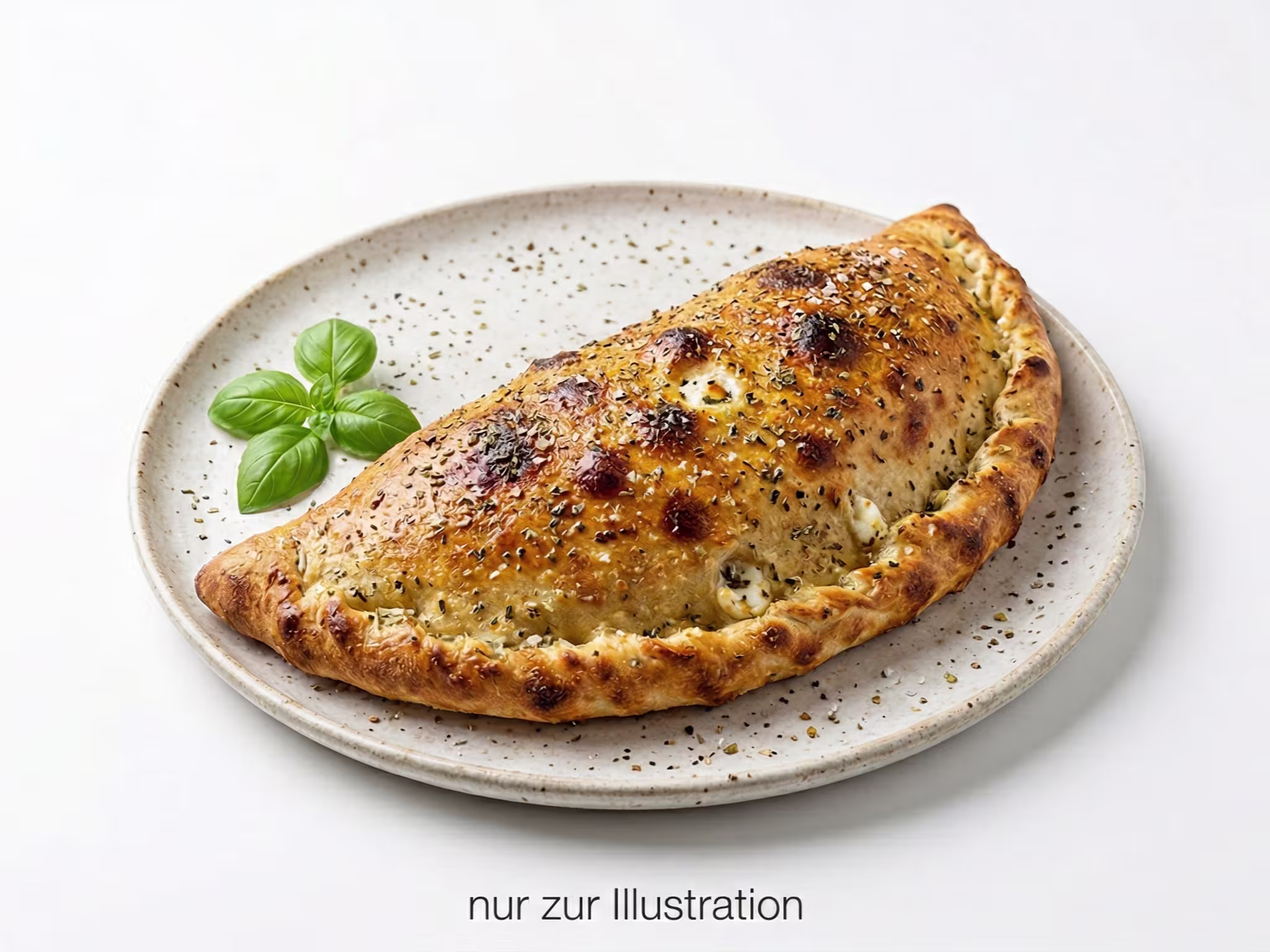Calzone (gerollte Pizza)