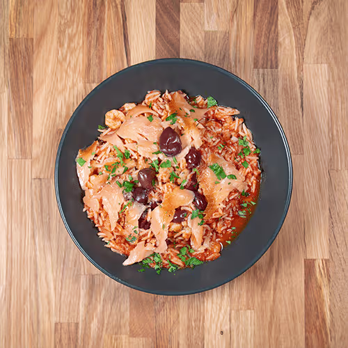 Risotto Tybah mit Tomatensauce