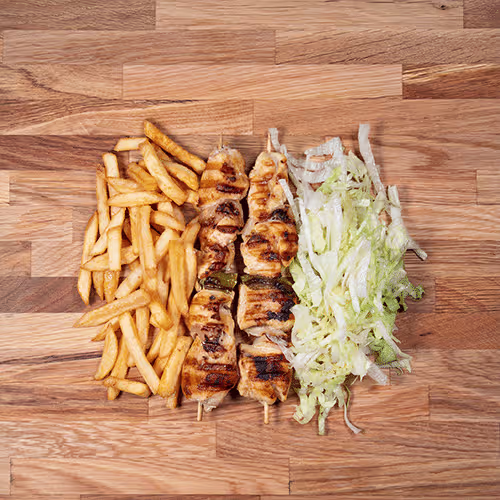 Hühnerspieß (2 Stück)
