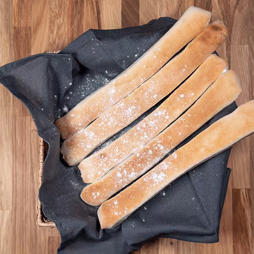Pizzabrot, 5 Stück (mit Knoblauch)