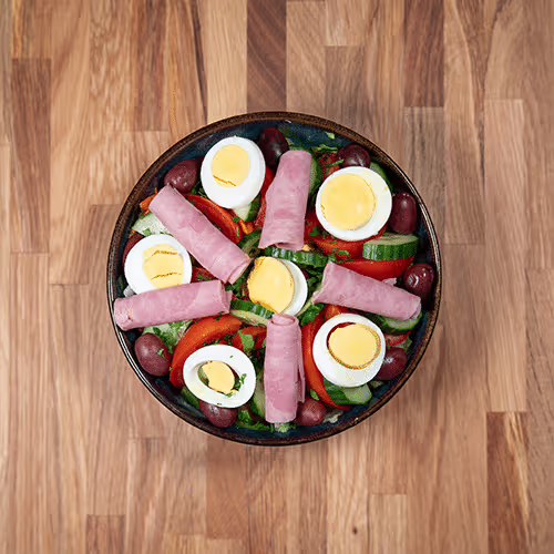 Schinken-Ei-Salat