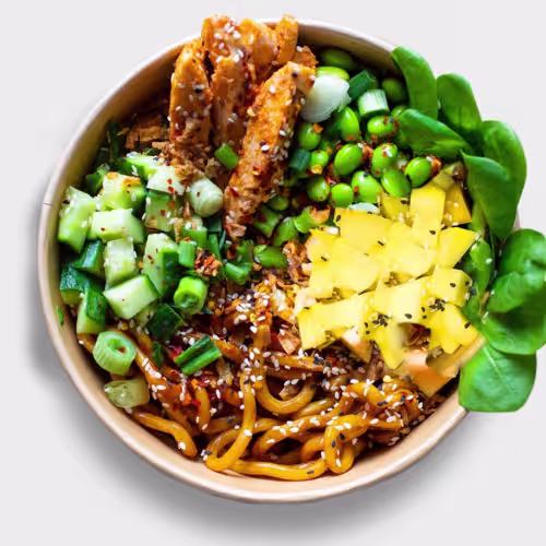 Angry Chicken Noodle Bowl