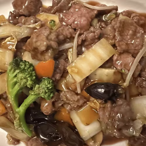 Rindfleisch mit verschiedenem Gemüse