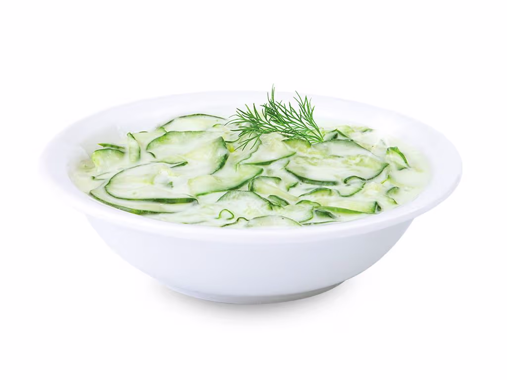 Rahm-Gurkensalat