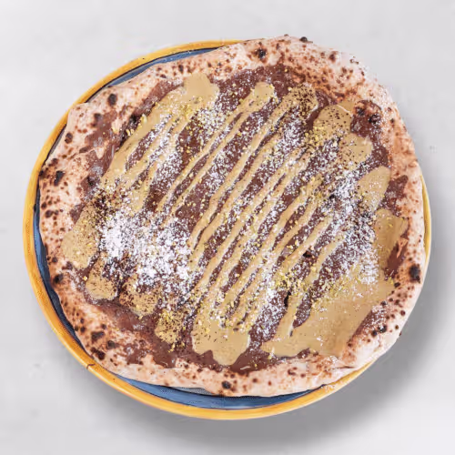 Pizza Nutella e Pistacchio