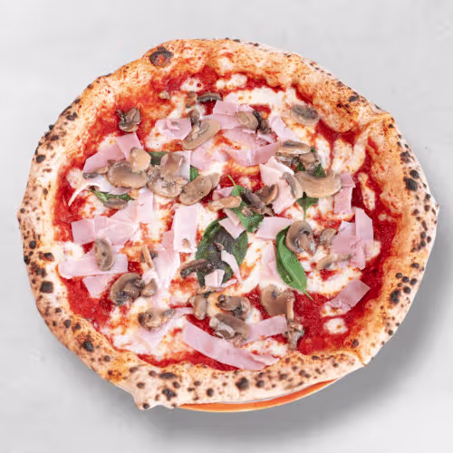Pizza Prosciutto e Funghi