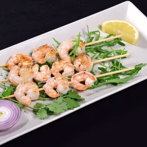 Shrimps Spieße (3 Stück)