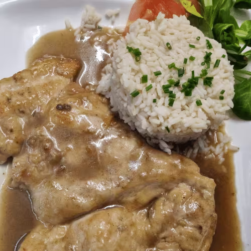Naturschnitzel vom Huhn