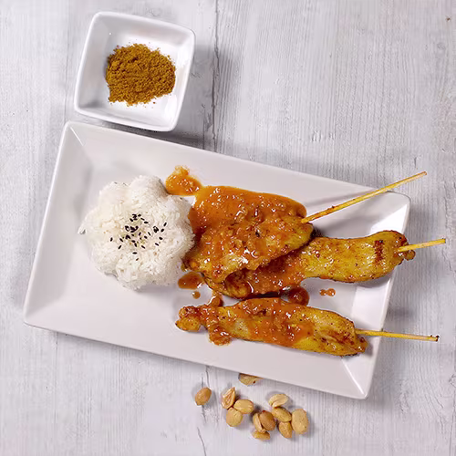 Sate Spieße (3 Stück)