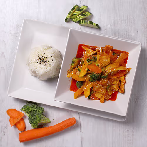 Rotes Curry (scharf)