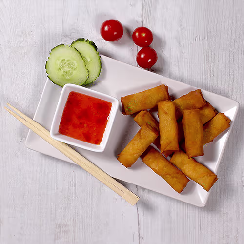 Mini-Frühlingsrollen Veggie (10 Stück, vegetarisch)
