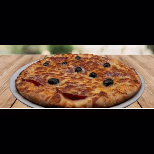 Pizza Diavolo (scharf)